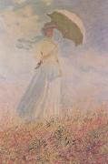 Claude Monet Study of a Figure Outdoors USA oil painting artist